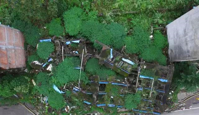 北川地震遺址